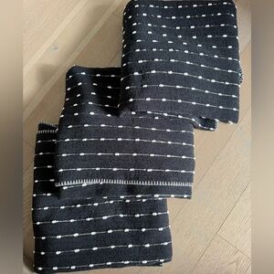 Decorative throw blankets - 3 of them